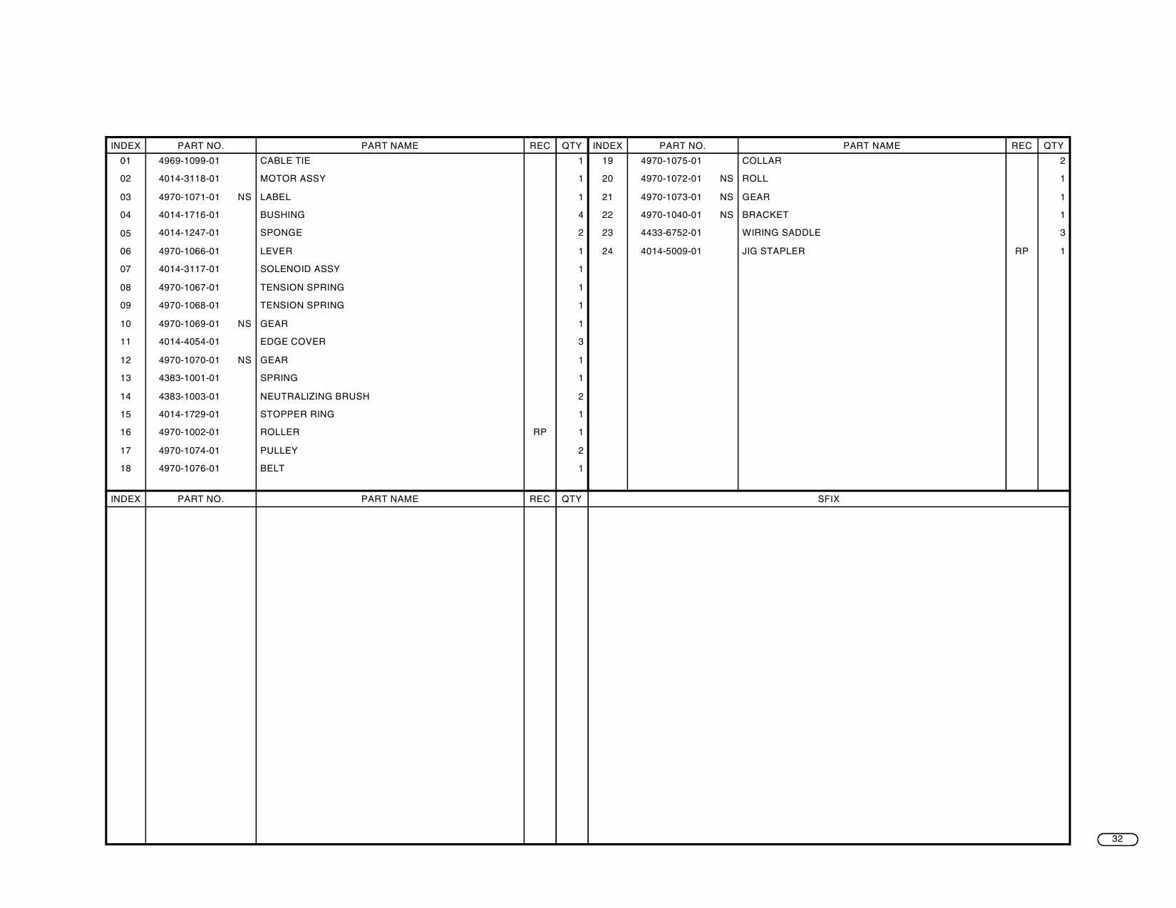Konica-Minolta Options FN-120 Parts Manual-2